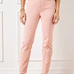 TALBOTS:         Slim Ankle Jeans - pink ballet